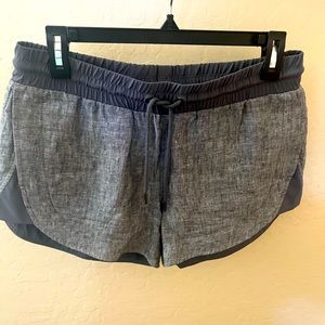 Athleta Size 4 Linen Shorts